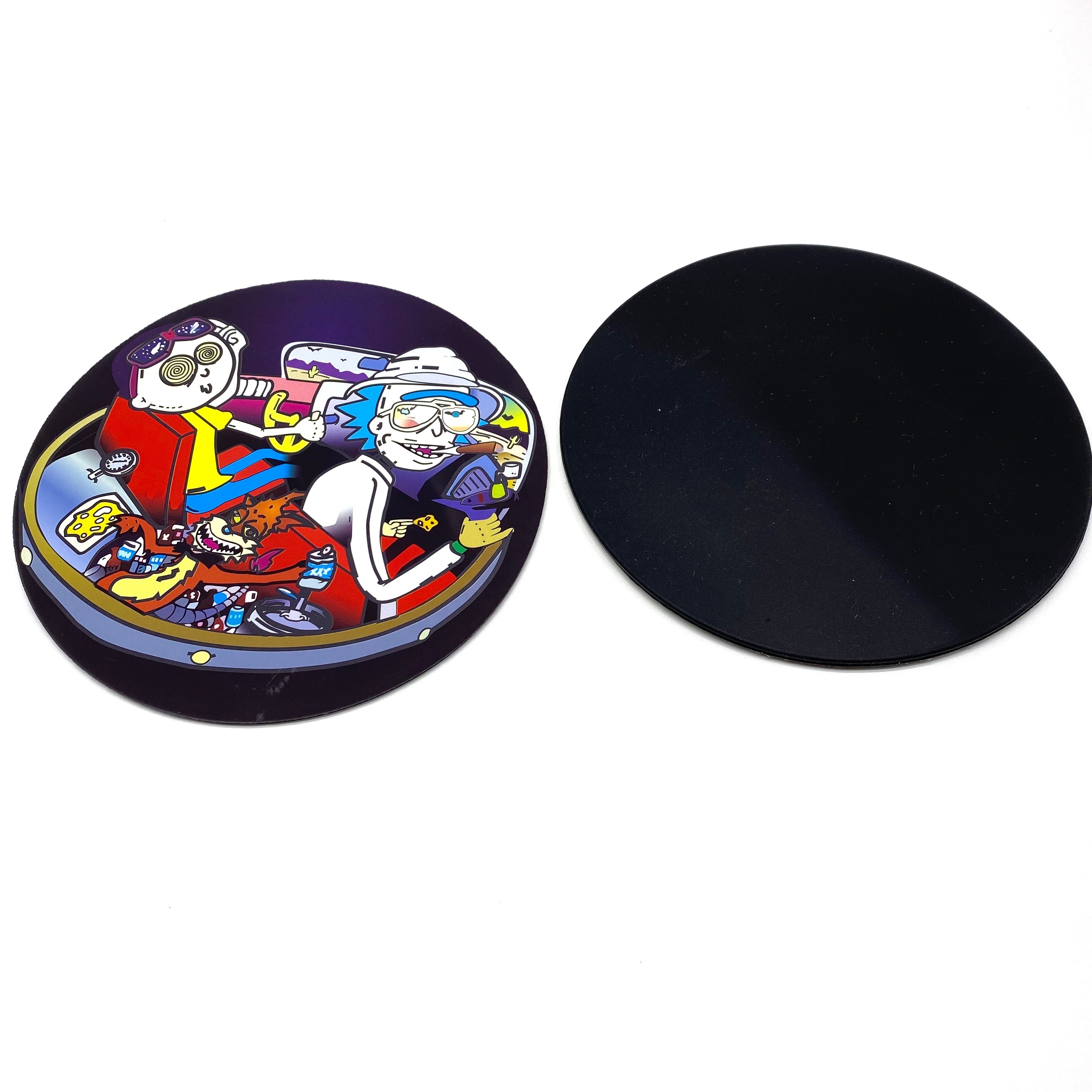 Custom color printing heat resistant 100%Silicone Dab Mat Tobacco Smoking Accessories