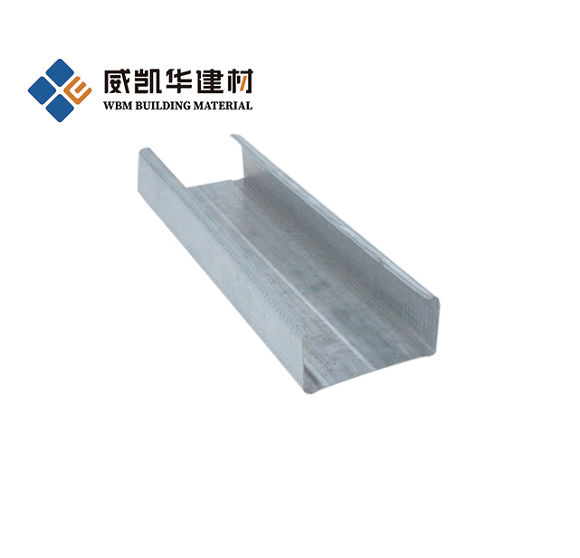 Ceiling system main C/U channel/gypsum ceiling channels Gypsum Board Accessories Main Channel studs tracks ceiling grids