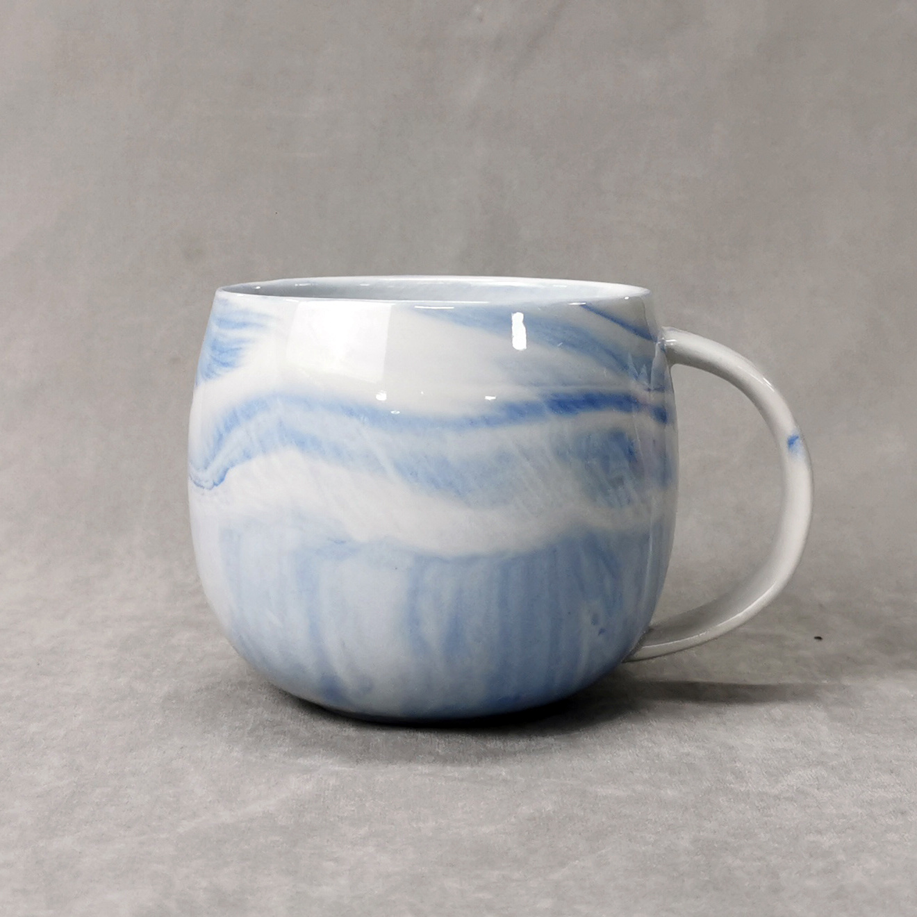 custom printing logo marbled design coffee mug cup with CE&ISO