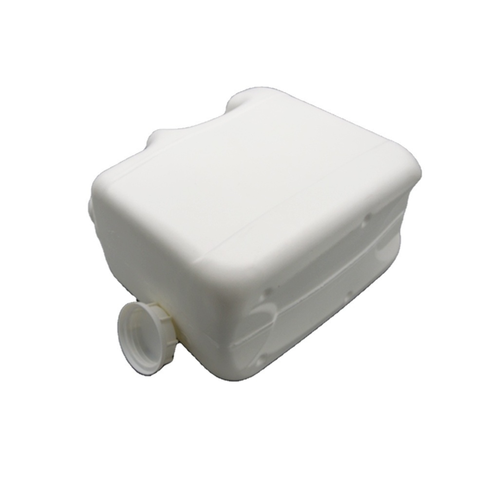 Best-selling 1 gallon white square plastic tubs wholesale alcohol sanitizer tubs HDPE Jerry cans