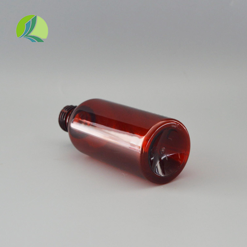 Wholesale 200ml Plastic PET Brown Medicine Liquid Cough Syrup Pharmaceutical Bottle