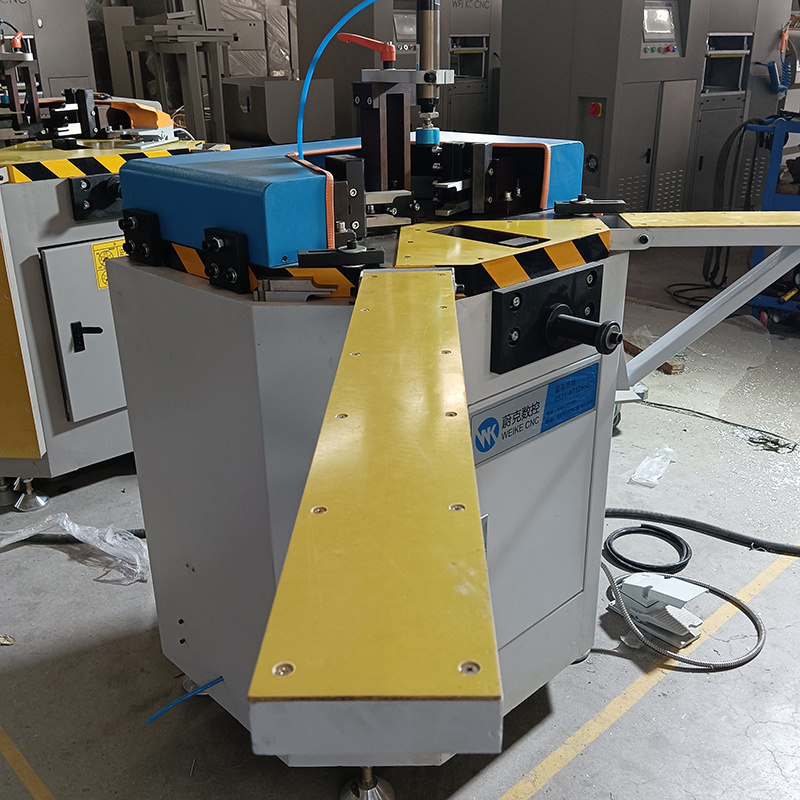 WEIKE CNC aluminum window and door corner crimping machine for window profile stamping die punching mold cutting machine