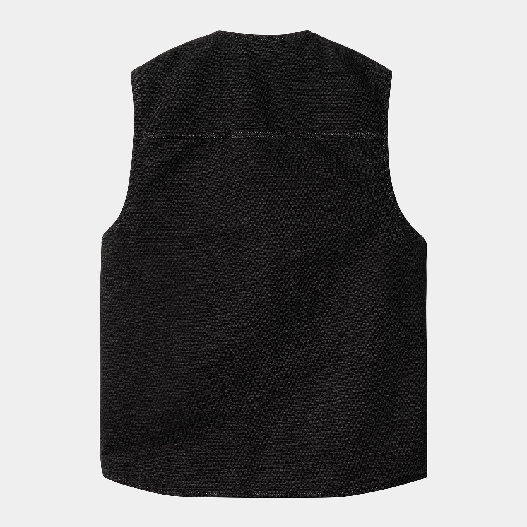 Custom Streetwear Gilet Organic Cotton Canvas Utility Vest Oversized Pocket Tank Top Waistcoat Casual Sleeveless Jacket