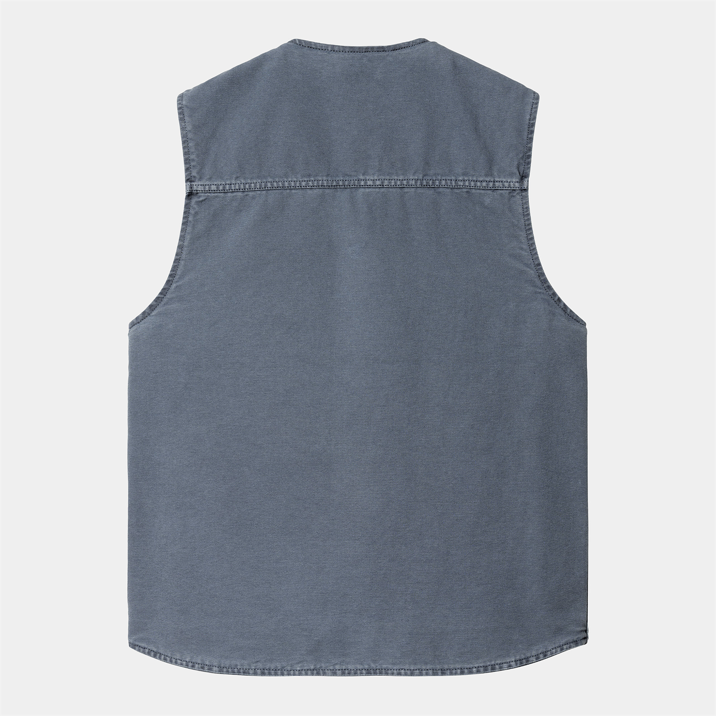 Custom Streetwear Gilet Organic Cotton Canvas Utility Vest Oversized Pocket Tank Top Waistcoat Casual Sleeveless Jacket