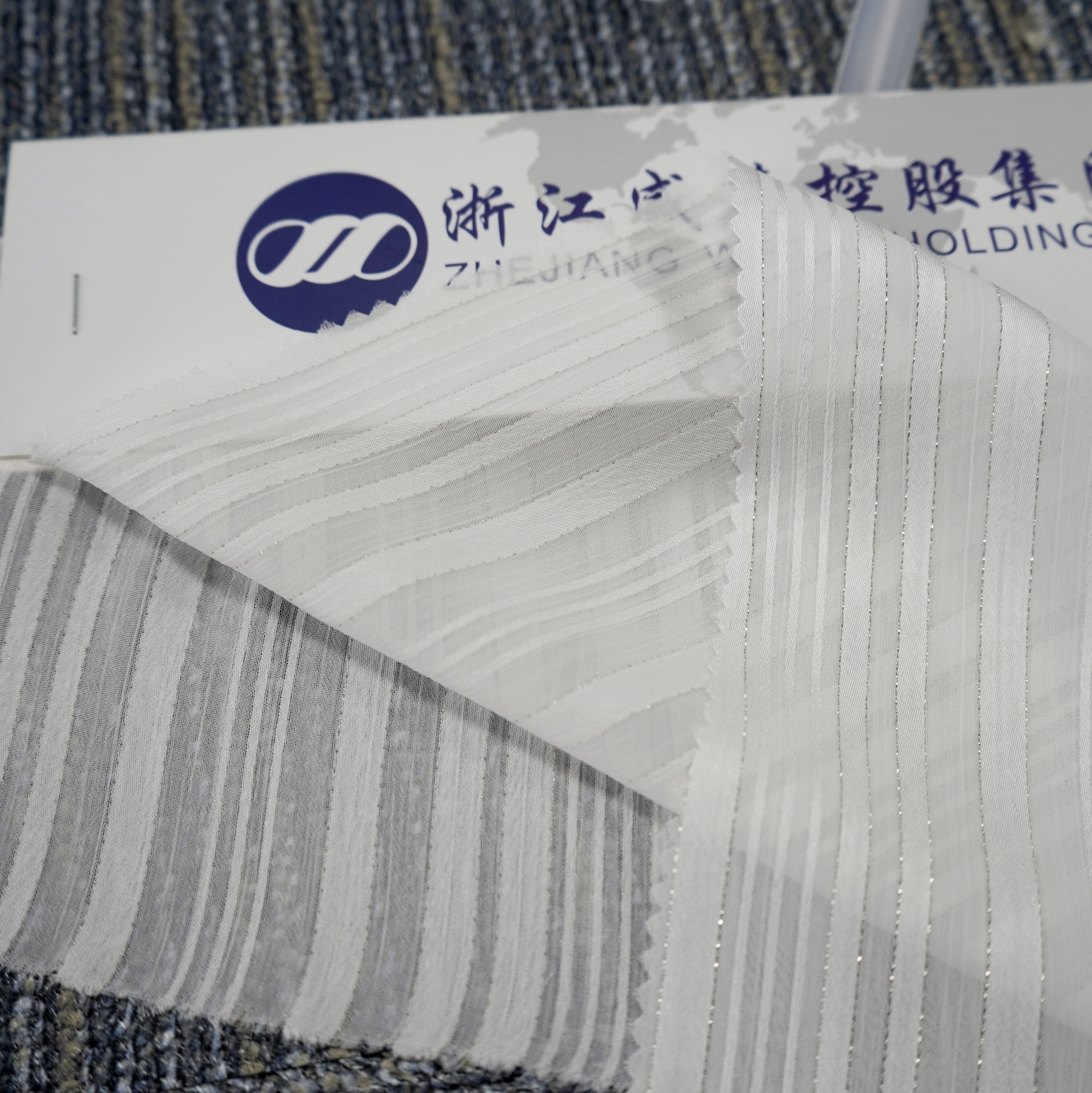 Factory OEM ODM Cheap wholesale Lurex Fabric Silver Metallic Fabric Jacquard fabric