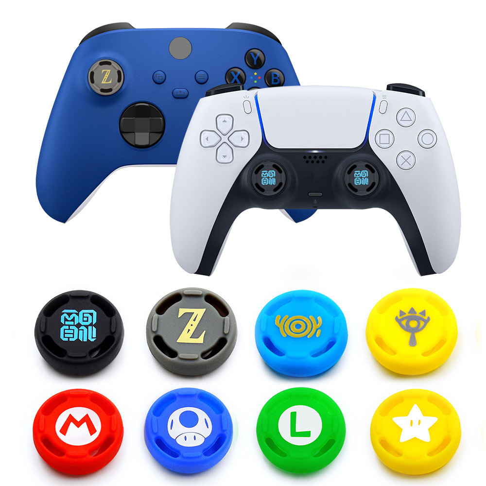 Wholesale Controller Thumb Grip for switch pro/ PS4/360/OEN Thumbstick Grip Analog Joystick Silicone Cover Game Accessories