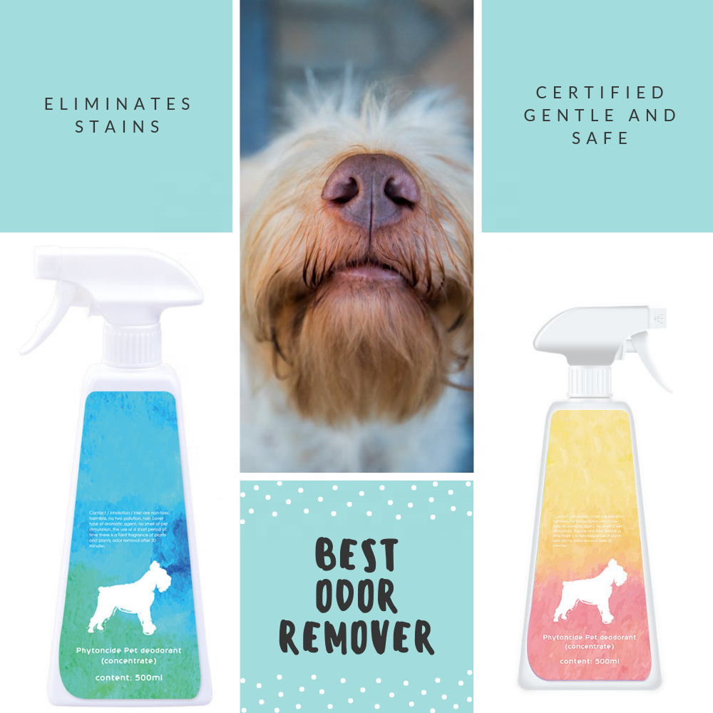 Professional Strength Stain & Odor Eliminator - Anti Dog Cats Pet cleaning odor deodorizer spray