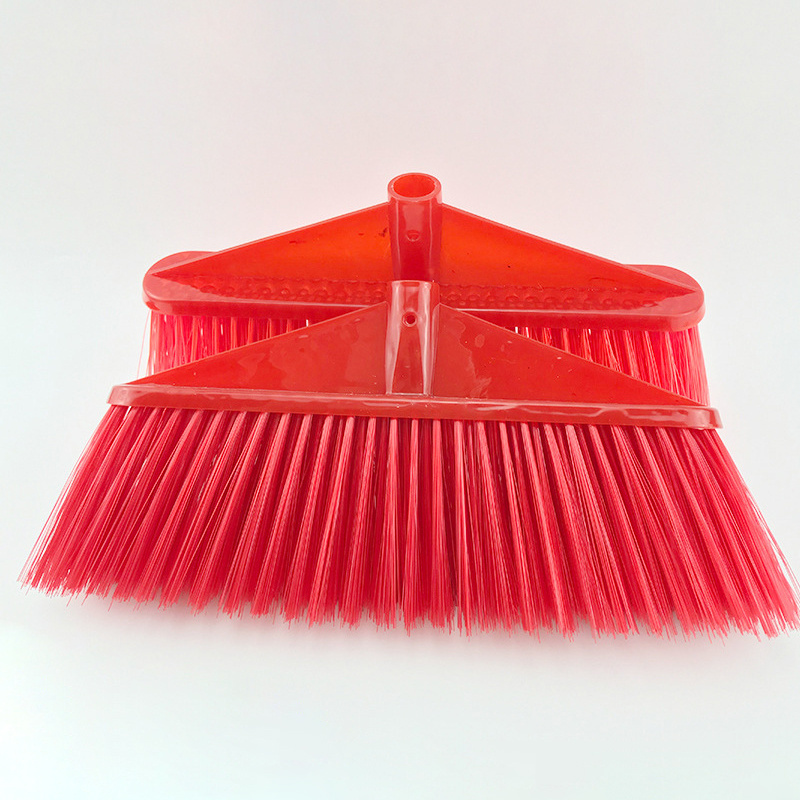 Hot-Selling Environmentally Friendly Materials Durable Lightweight Plastic Broom Heads With Wooden Handle