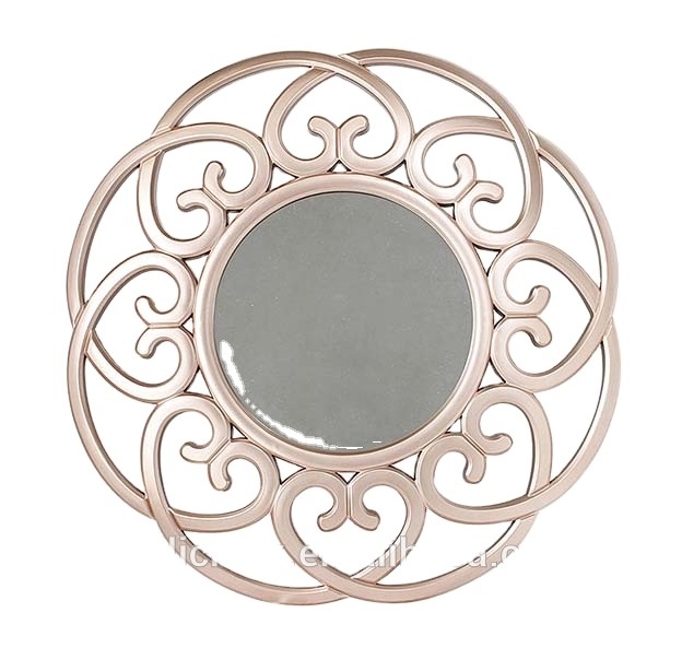 Home collection antique flower mirror decorative bathroom wall mirror