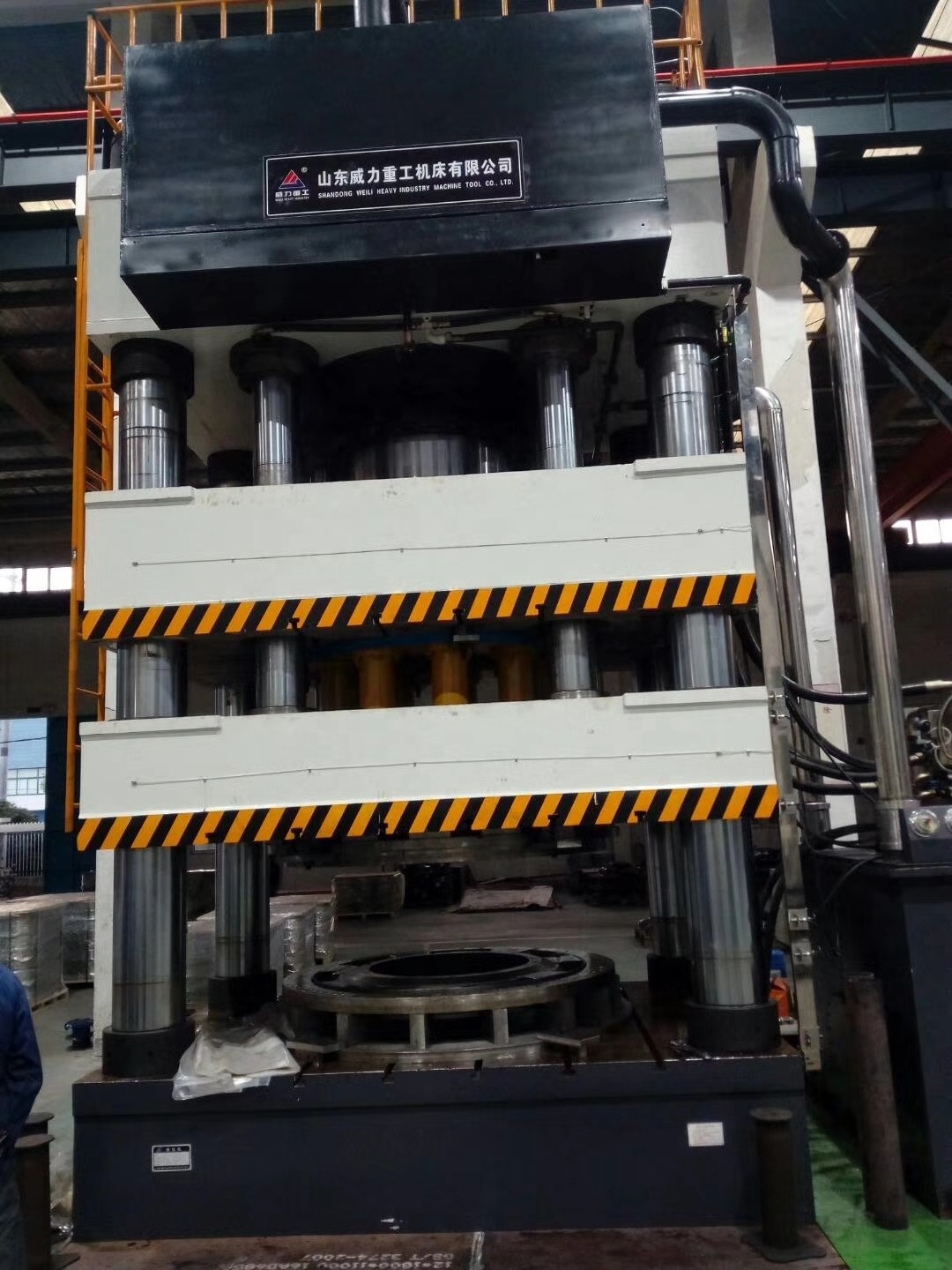 hydraulic press machine for powder compacting press