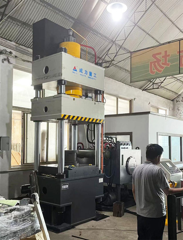 stretching hydraulic press for sheet metal stretching and forming Deep drawing steel utensils pot making hydraulic press machine