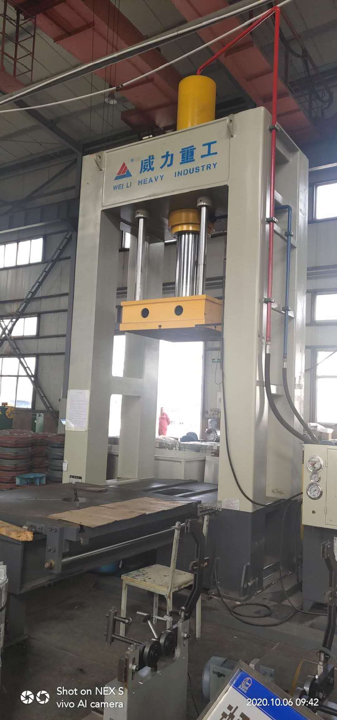 Manual/electric H Frame Hydraulic Press/ Gantry Forging Press Machine Hydraulic press for assembling motor and reducer