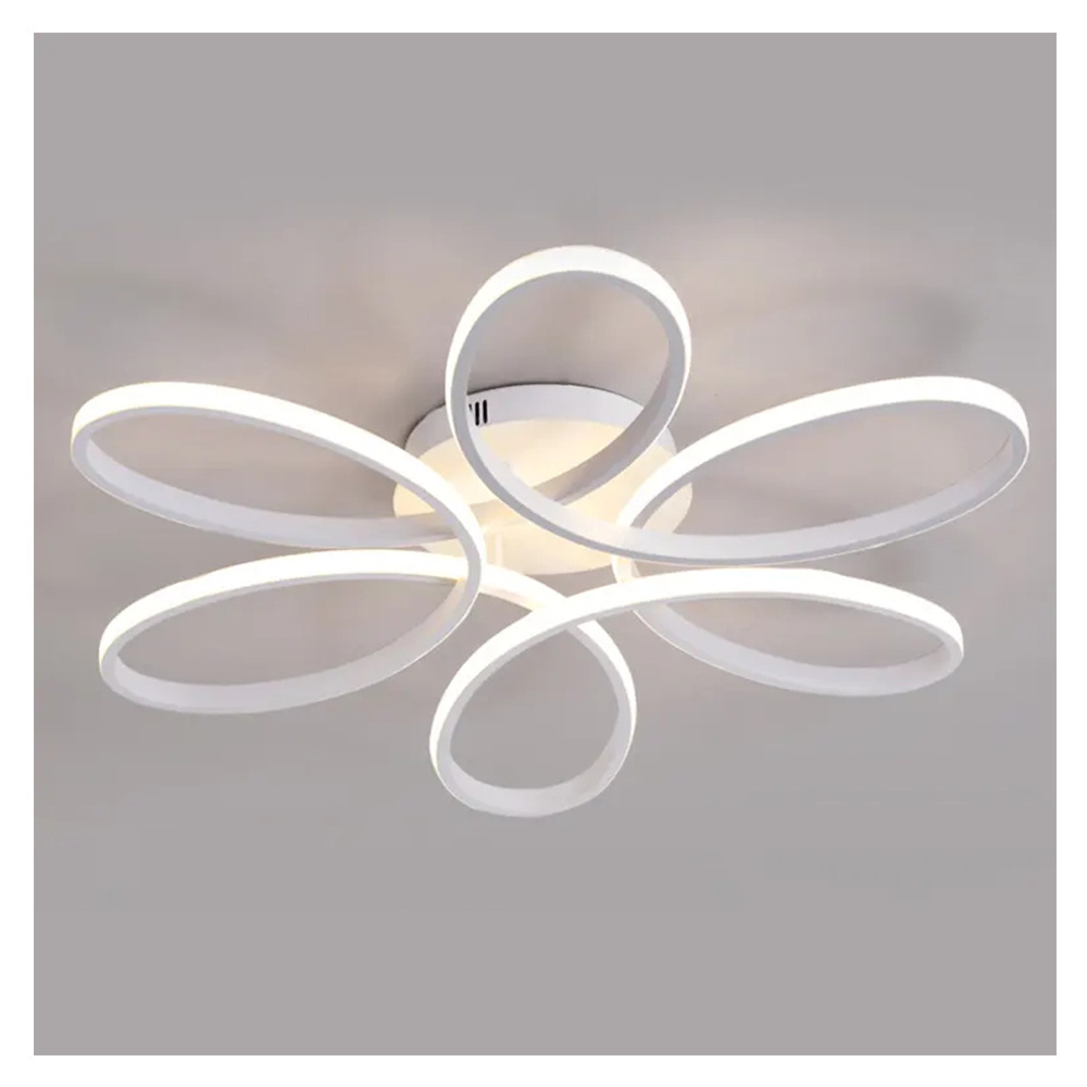 aluminium flower style modern led ceiling lamp lighting for home bedroom lights art deco with ce vde etl approve Driver