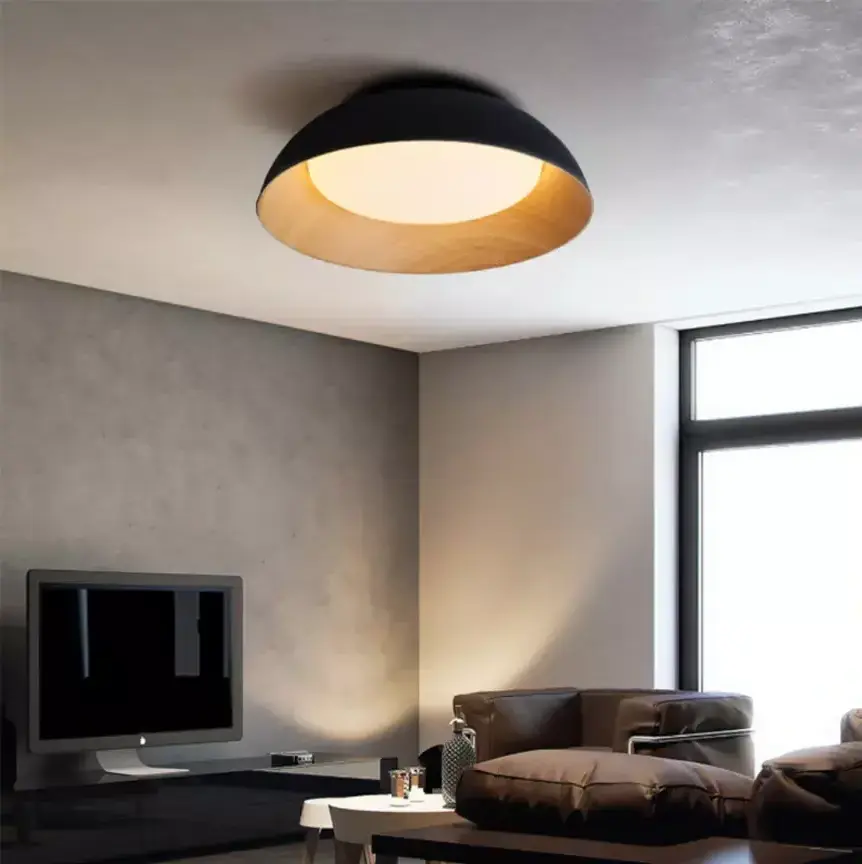 Boyid new design style home led ceiling lights lamp modern fashion living room bedrooms wooden led ceiling lamp decors