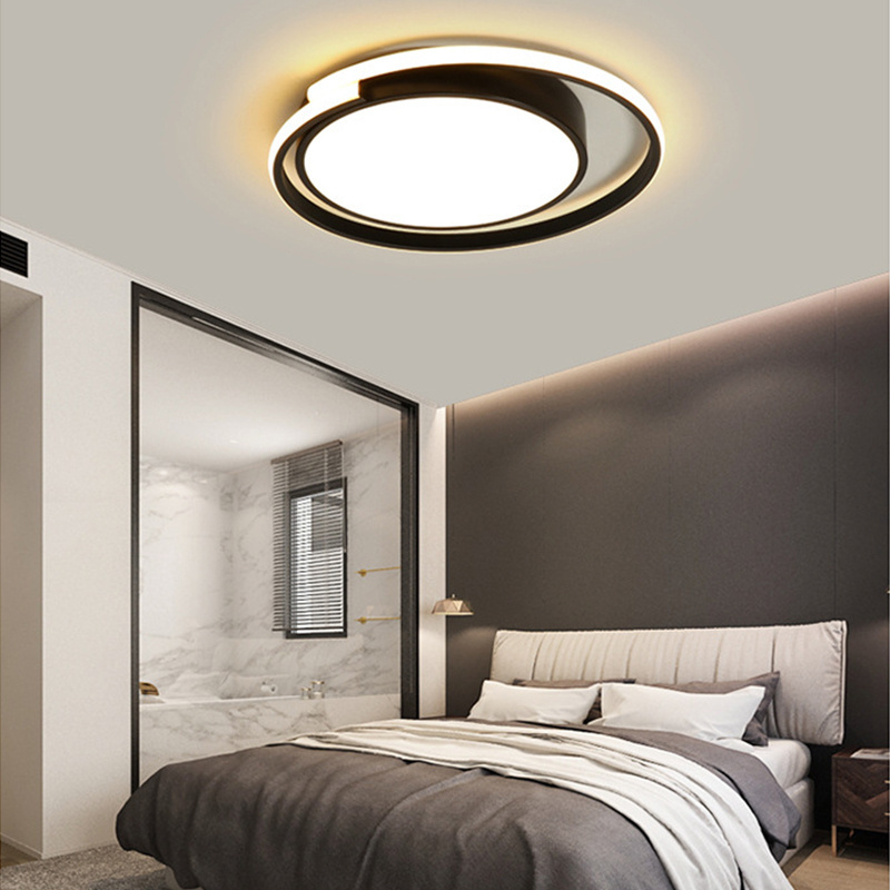 Simple home living room bedroom remote control lights ceiling modern led ceiling lamp