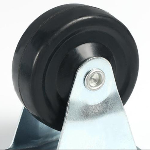 1.5 2 2.5 3 inch small Pp Swivel type Castor Rubber Wheels and casterswith small ball bearing plate casters