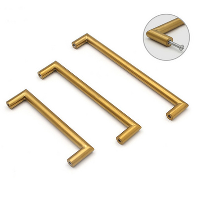 Furniture Pull Handles Stainless Steel Slim Kitchen Cabinet Handle Long Cupboard Cabinet Drawer Wardrobe Door Pulls Bar Pulls