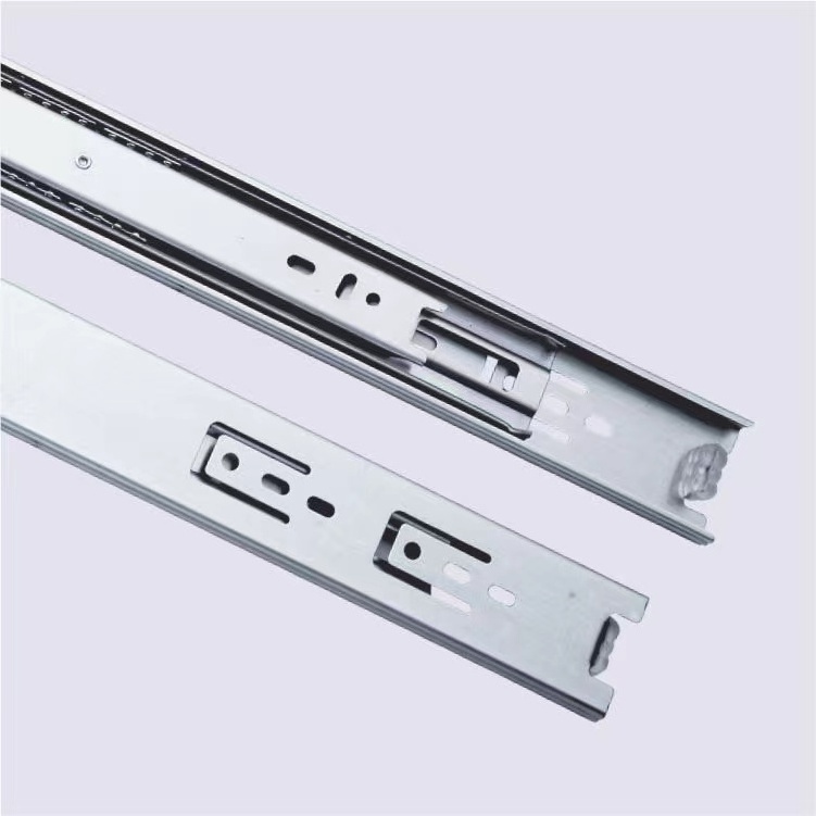 Wholesale Normal Furniture Hardware Ball Bearing Telescopic Drawer Slide for Furniture Tandem Box Kitchen Cabinet Drawers Slide