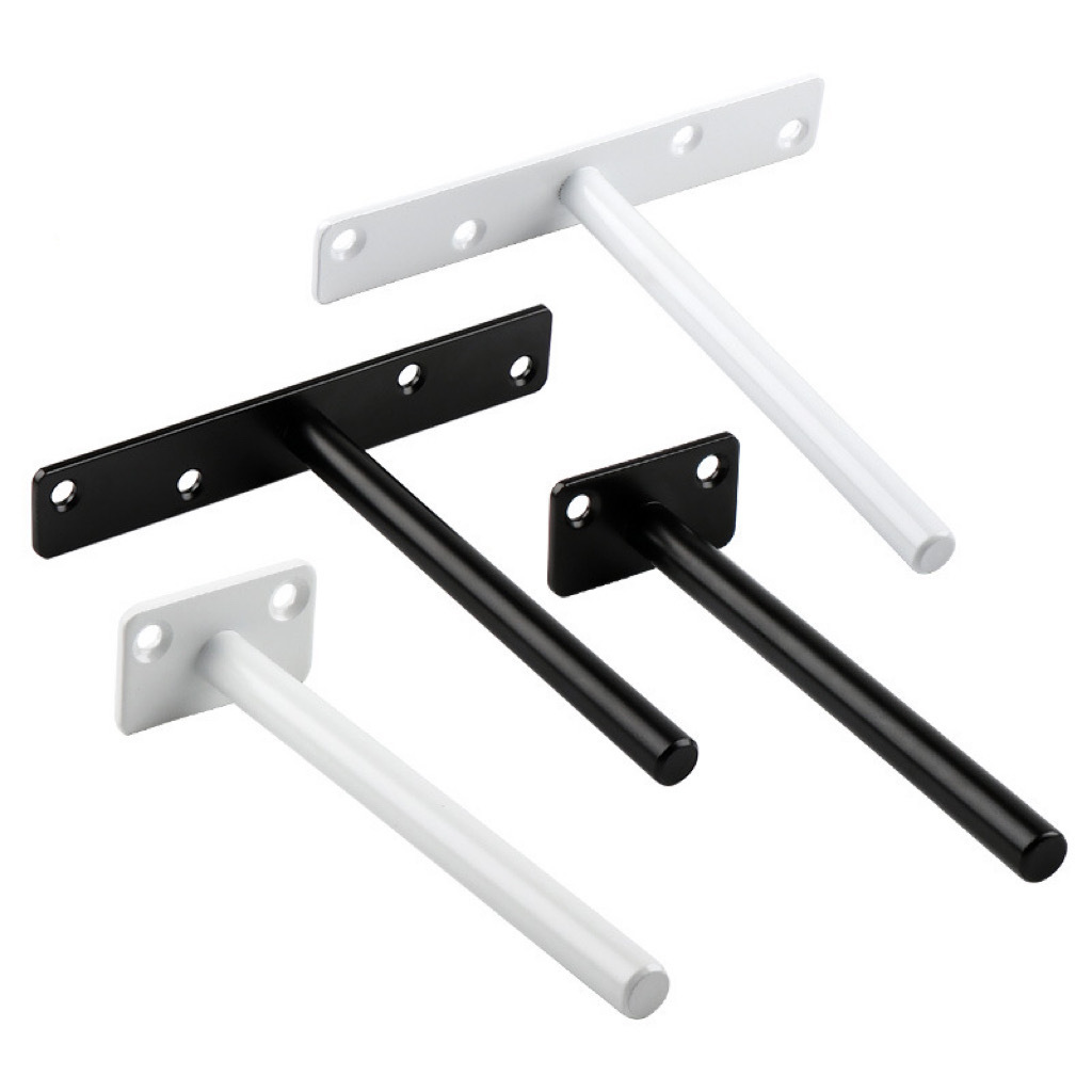 Metal Floating Shelf Brackets Rustproof Blind Shelf Supports Concealed laminate Support Shelf Hidden Bracket