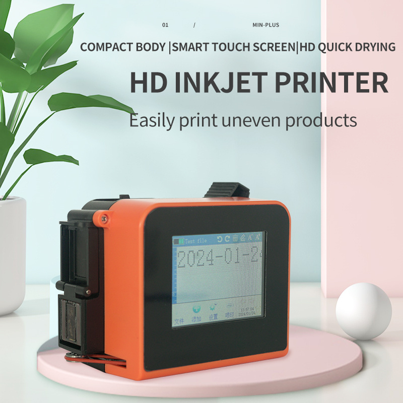 12.7mm Mini Handheld Inkjet Printer Expire Date Stamp Coding Machine For Sale