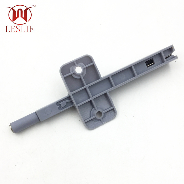 LESLIE Cabinet fittings pneumatic hydraulic sliding door damper Plastic Rebound Cabinet Door Support