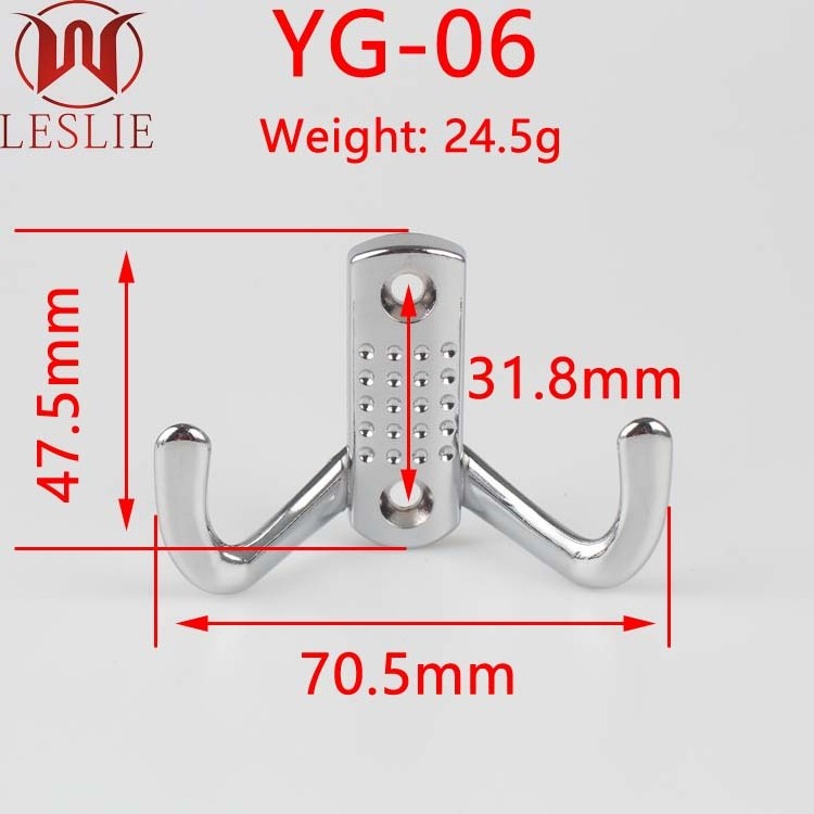 Furniture hardware wardrobe hardware Zinc alloy clothes hook Wall hook Multiple colors high strength Clothes hook