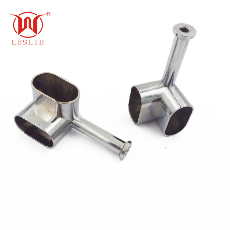 Furniture Hardware Clothes Rail 90 Degree Angle Hanging Tube Support Rod Pipe Bracket for Closet