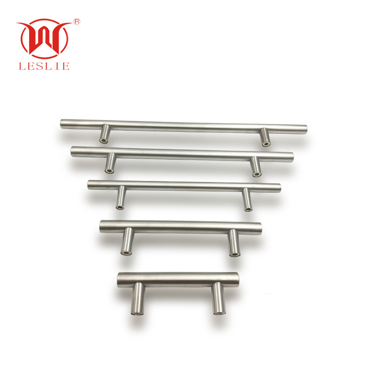 12MM / 0.47 inches  Modern Kitchen Cabinet Handles for Bathroom Door Thomasville Cupboard T Bar Pull Handle with Screws