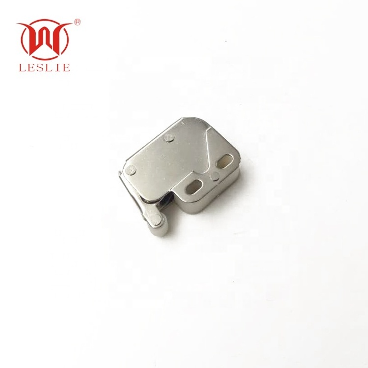 Mini Door Latch with Catch Spring Loaded Push Touch Release Latch for Cupboard Cabinets Door Furniture Hardware