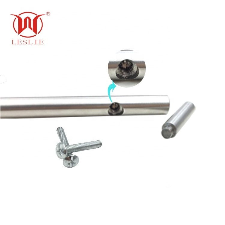 12MM / 0.47 inches  Modern Kitchen Cabinet Handles for Bathroom Door Thomasville Cupboard T Bar Pull Handle with Screws