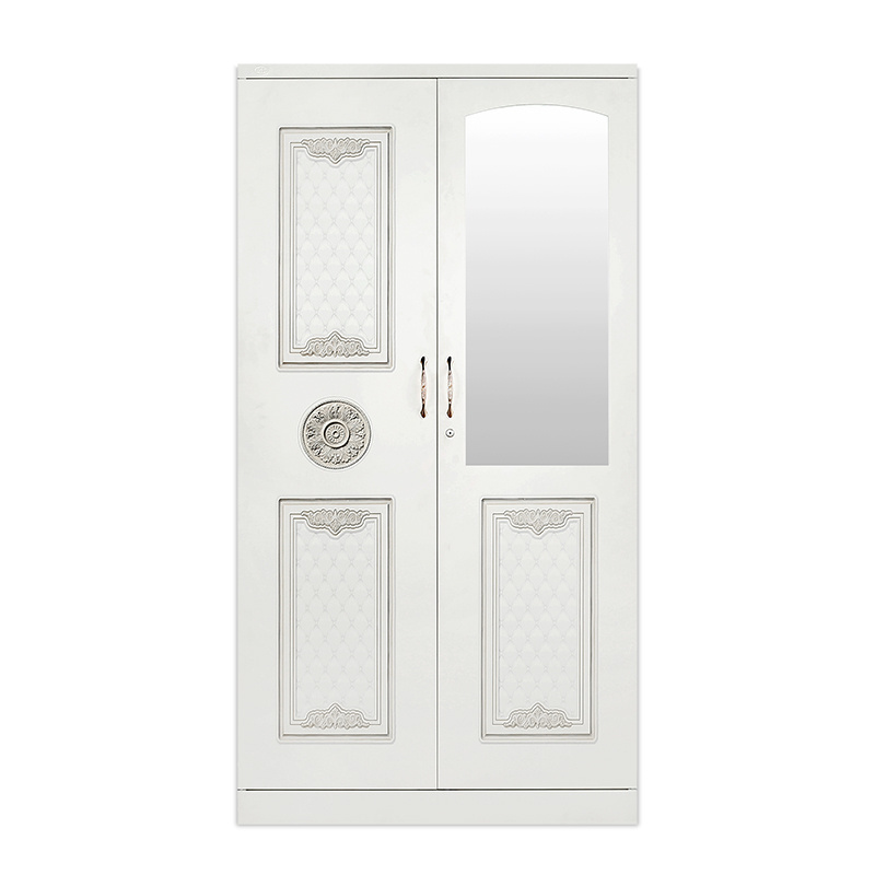 Wholesale Manufacturer Cabinet Wardrobe Metal Steel Armoire for Bedroom