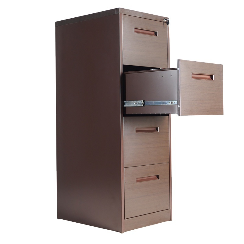 manufacturer wholesale price office steel 4 tier filing cabinet  a4 file cabinet metal filing cabinet with lock