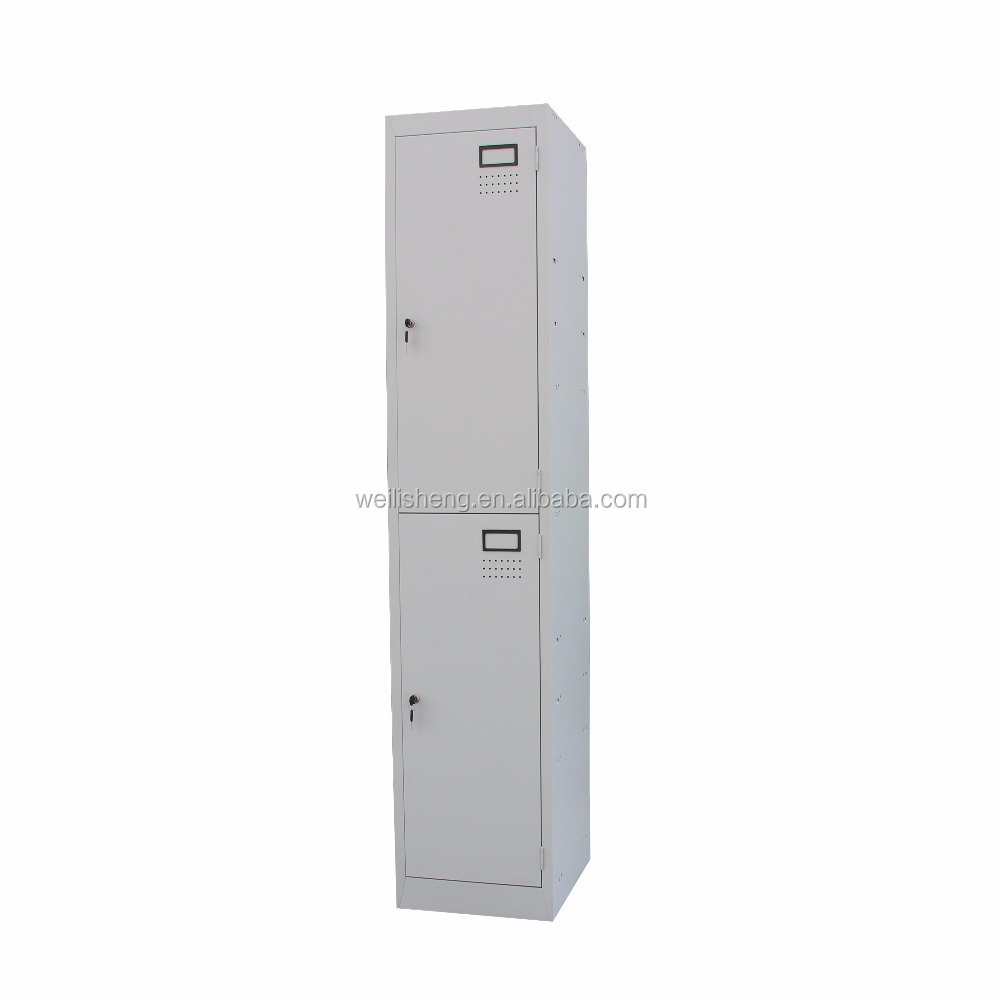 Small Double Door Steel Almirah Designs Metal Cabinet Clothes Locker With Price