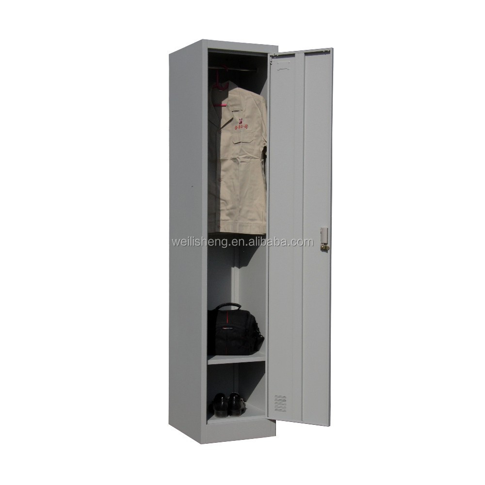 Online Shopping Single Door Wardrobe Steel locker for sale