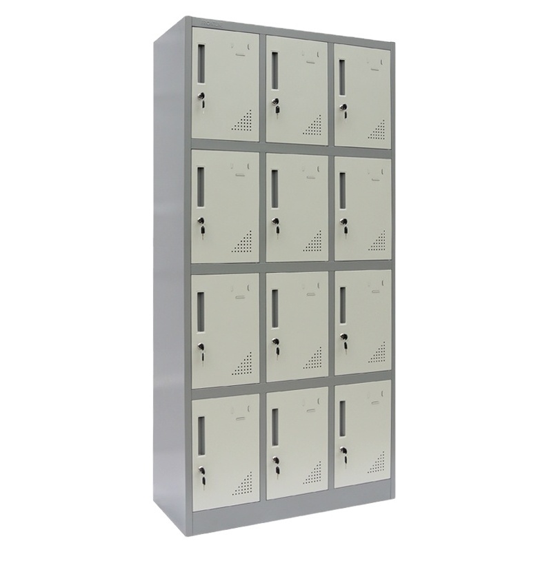 manufacturer wholesale price steel locker cabinet metal school storage 9 12 15 18 door locker gym locker for sale