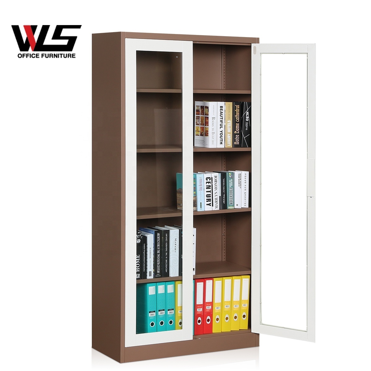 WLS Hot Sale Office Furniture  Steel File Cabinet  2 Drawer Lock Furniture  Storage Cabinet Metal Cupboard