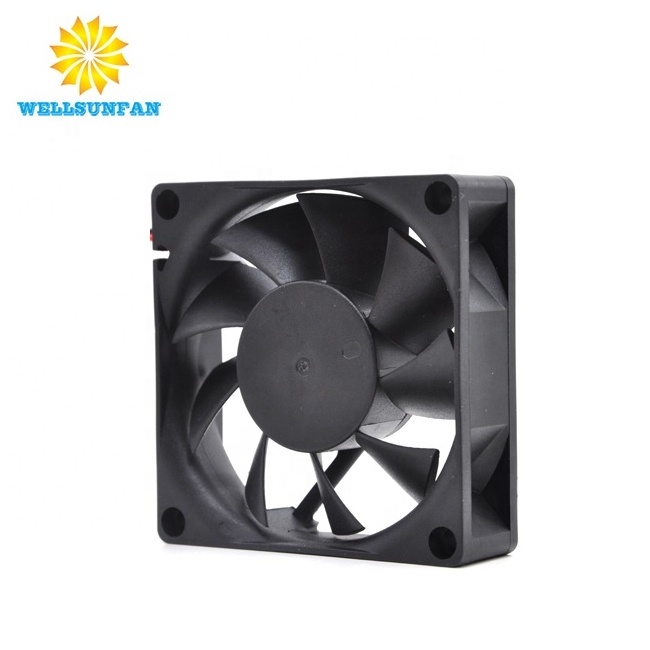 WELLSUNFAN computer cases & towers 7020  Axial Fan Supplier computer pc case cooling fan Square Motor Sleeve fan