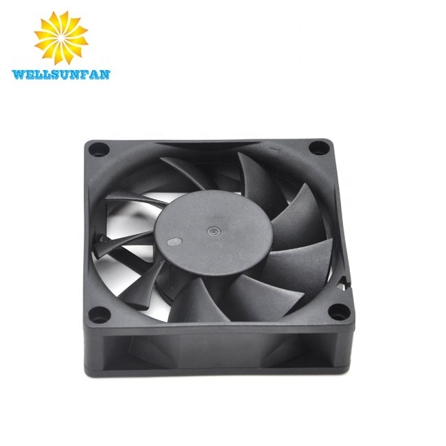 WELLSUNFAN computer cases & towers 7020  Axial Fan Supplier computer pc case cooling fan Square Motor Sleeve fan