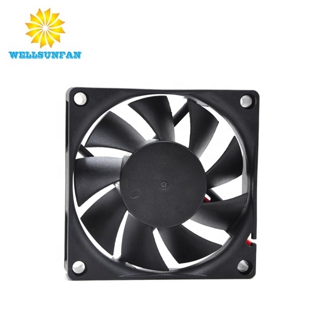 WELLSUNFAN computer cases & towers 7020  Axial Fan Supplier computer pc case cooling fan Square Motor Sleeve fan