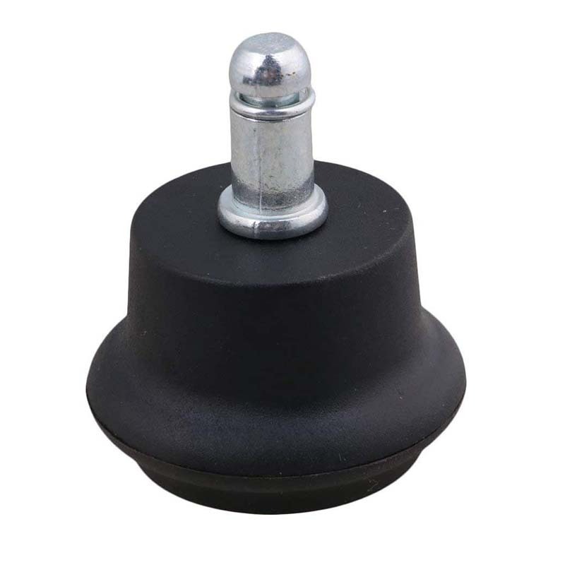 Replacement Office Chair or Stool Swivel Caster Wheels to Fixed Stationary Castors, Office Chair Wheels for Carpet - Chair Feet