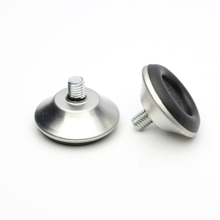 M6 Table Leveling Foot Adjustable Nut,M8 Screw In Furniture Feet,stainless Steel Adjustable Foot