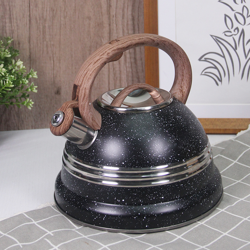 New design stainless steel  water kettle tea kettle whistling kettle for home kitchen