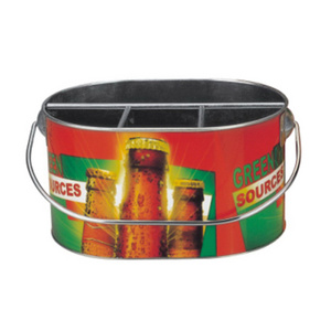 Wholesale corona custom metal ice bucket beer cool holder