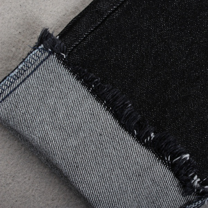 13 oz denim fabric 98% cotton 2% spandex  dark color for man  raw denim fabric wholesale from China GUANGDONG