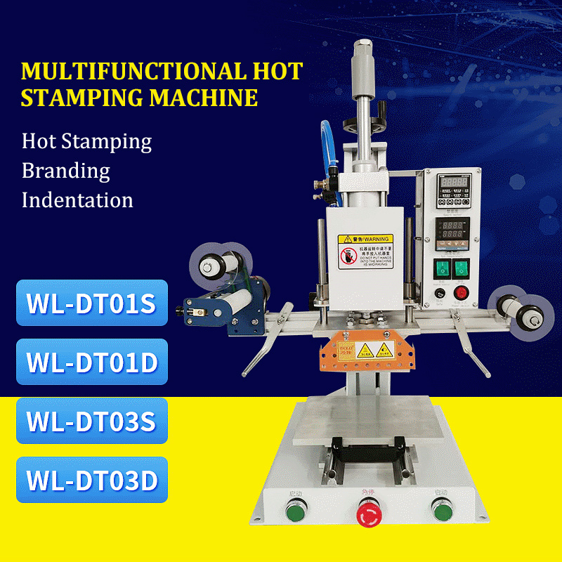 New Digital Pneumatic Hot Stamping Machine Embossed Hot Stamping Machine For Leather Logo