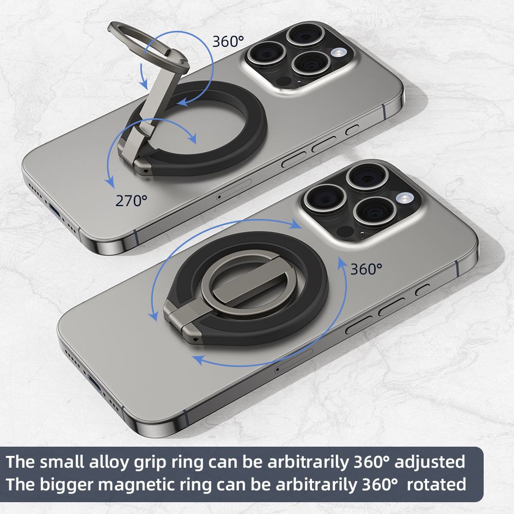 multifunctional bracket support folding mobile ring grip desktop stand adhesive double sided magnetic cell phone holder