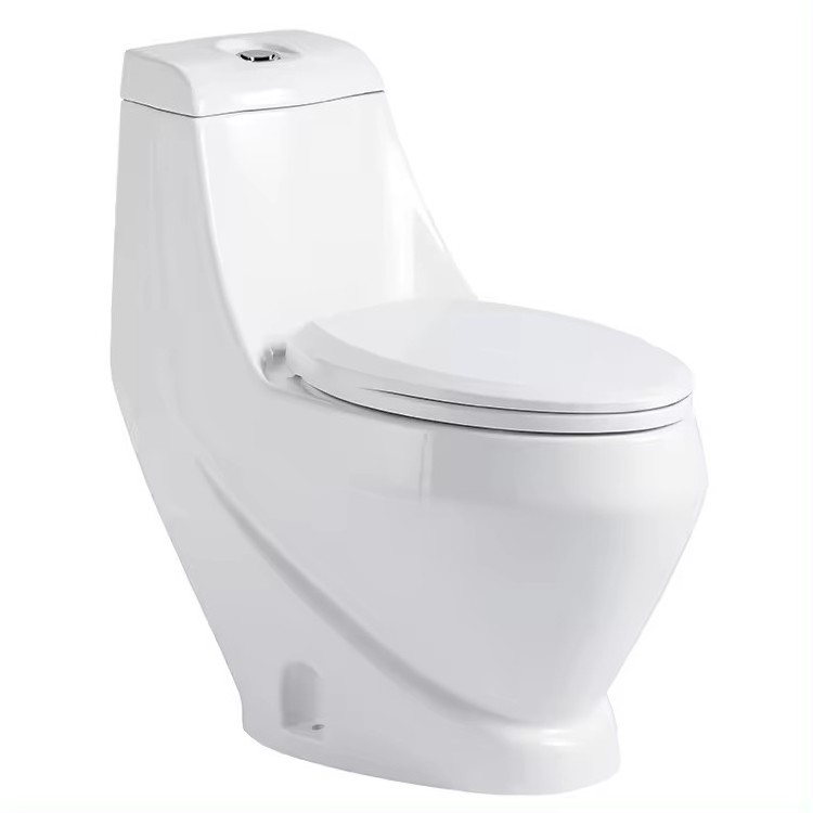 Chinese Manufacturer Sanitary Ware Ceramic Siphonic Bathroom Wc Commode Flush Valve Washdown One Piece Toilet