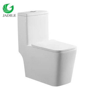 Philippine Sanitary Ware Price Cheap Commode Simple White Power Flushing One-piece Toilet For Sale