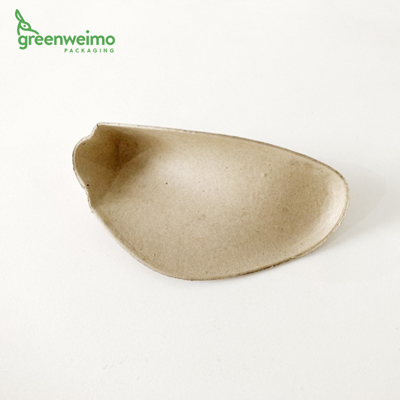 Moulded shoe trees paper pulp cardboard shoe inserts with  customized logo