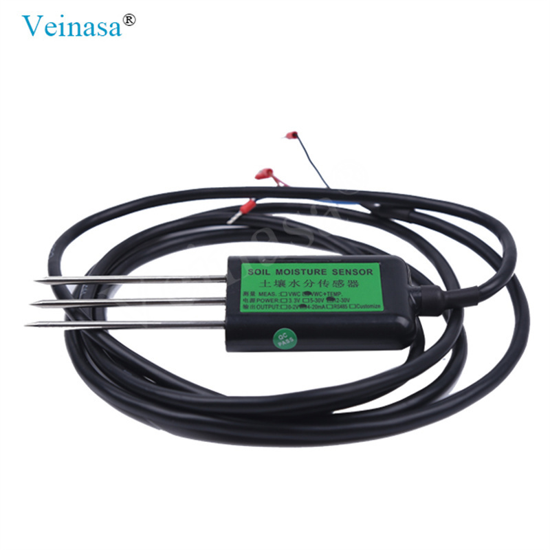 Veinasa-NPK01 Nitrogen Phosphorus Potassium RS485 Soil NPK Sensor 3 Pin analyzer Fertilizer for Agriculture 3 in 1